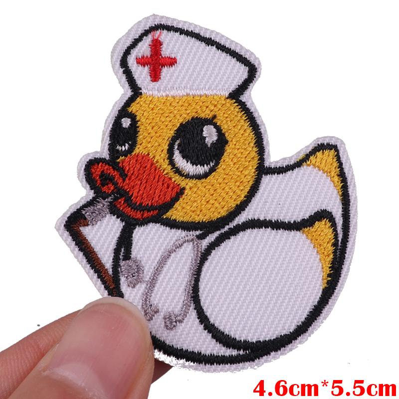 Cute Ghost/Cat Embroidered Patch Cartoon Animal Patch Iron On Patches For Clothing Thermoadhesive Patches For Clothes Jacket DIY
