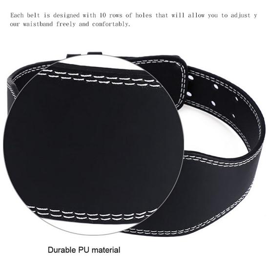 Puntos Unisex Powerlifting Training Protection Belt Lumbar Weightlifting Waistband