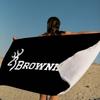 B-Browning Logo Mikrofaserdecke Schnell trocknende Strandtücher Übergröße Druck Super saugfähige Poolhandtuchdecke