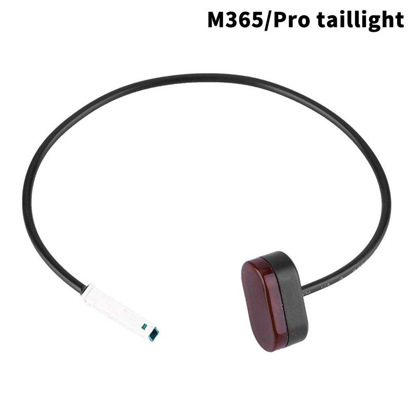 Taillight Safety Warning Brake Stoplight Flashing Light For Xiaomi M365/Pro Electric Scooter Rear Tail Light Cable Buckle Parts