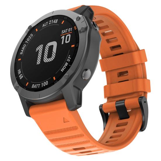 Watch Band Replacement Soft Silicone 22mm/26mm Quick Release Watchband Strap Garmin Fenix 6/Fenix6 Pro/Approach S60/Forerunner935/Forerunner945/Fenix5