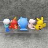 5 Stück Pokemon Actionfigur Kippkopf Schlafender Oshawott Fuecoco Spheal Modell Dekoration Geschenk