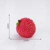 2Pcs Fruit Cute Ornament Car Dashboard Decorations Universal Non Slip Interior Decor for Bedroom Restaurant Office Apple Lychee