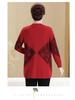 Extra Wide Plus Size Autumn/Winter Wool Pullover Sweater for Middle-Aged and Elderly Women
