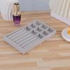 1pc, Flocking Jewelry Box Jewelry Tray, Suitable For: All Kinds of Jewelry Storage.Color: Gray