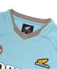 PHYPS MOTORCYCLE Motorcycle Artwork Color Block Long Sleeve Light Blue