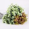 40pcs Simulation Plant Plastic Eucalyptus Leaf Wedding Decor Artificial Green Plants Home Decoration Eucalyptuses Leaves Floral