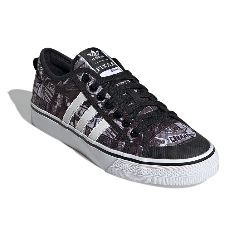 Disney Pixar x adidas Nizza Comics - Čierne Biele Unisex Tenisky Core-Black Cloud-White GX0993