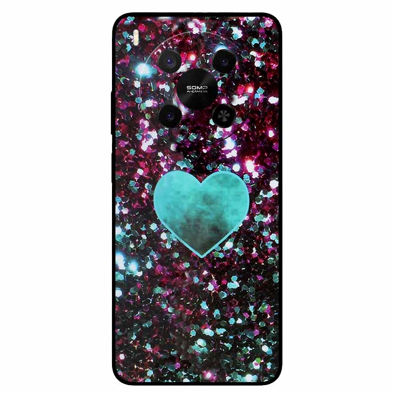 Für ZTE Blade V70 Max / Nubia V70 Max Marmor-Bemaltes Weiches TPU-Silikon-Rückseitenabdeckung Case Für Blade V70 Max Fusion Black Case V70Max