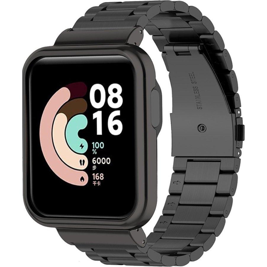 Steel Bracelet for Xiaomi Mi Watch Lite, Black