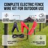 13 AWG Electric Fence Wire ABS Jumper Lead Kit Long Lasting Fence Wire Kit  Livestock