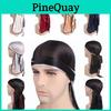 Chapéu Bandana Unissex Estiloso de Cetim Com Durag Macio Sedoso e Design Respirável