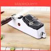 Electric Knife Sharpener For Kitchen Use With Usb Rechargeable And Multiple Grinding Wheels