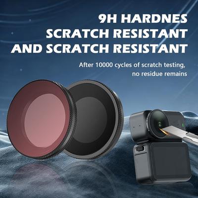 For DJI Osmo NanoThumb Motion Camera Filter Set ND8+ND16+ND32+CPL+Black Soft Filter Photography Camera Lens Accessories