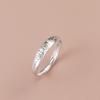 Sterlingsilber S925 Cartoon-Bär Verstellbarer Ring für Damen - Trendiges Minimalistisches Design