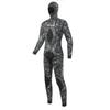 Conjunto de Roupa de Neoprene Masculina 3mm 5mm com Capuz Traje Separado Mergulho Livre Surfe Snorkel Pesca Esportes Aquáticos Quentes