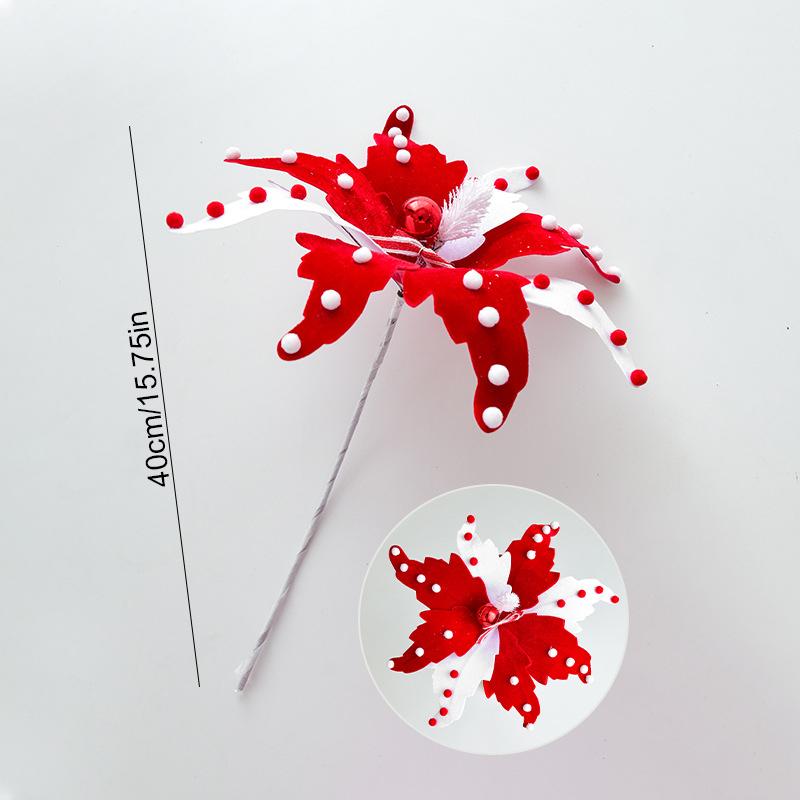 1 Stück Weihnachtsbaum Zuckerstangen Picks Feiertage Wolle Bonbonrolle Dekorationen Neujahrsbaumdeko Büro Mehrere Optionen verfügbar