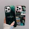 TV Twilight Isabella Edward Cullen Phone Case For IPhone 17 16 15 14 13 12 11 Pro Max Plus Color Silver Cover