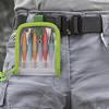 6 Grid Fishing Lure Wrap Transparent Fishing Tackle Bag Clear Lure Cover for Fresh Water and Saltwater