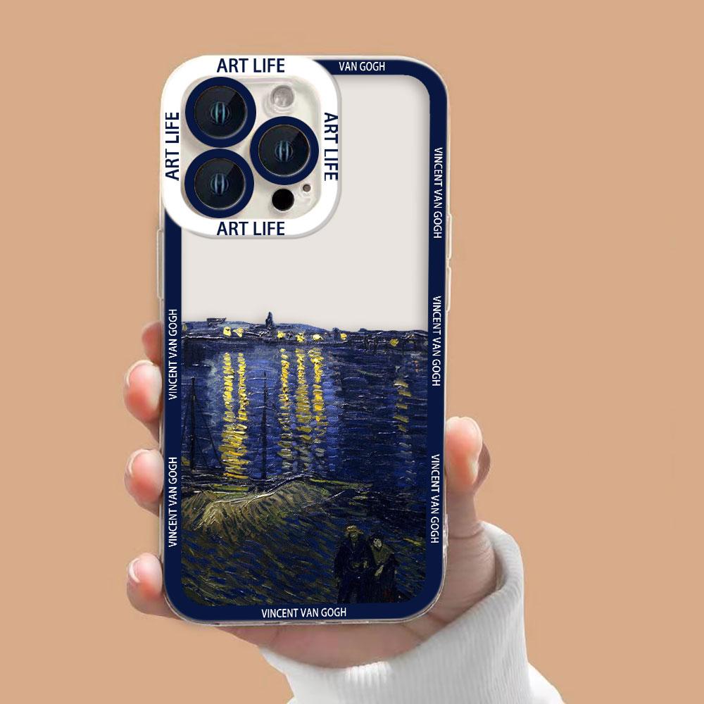 Sunflowers The Starry N-Night Clear Phone Case For Samsung A02 A03 A04 A05 A05S A06 A7 A10 A12 A13 A14 A15 A16 NOTE 10 20 Case