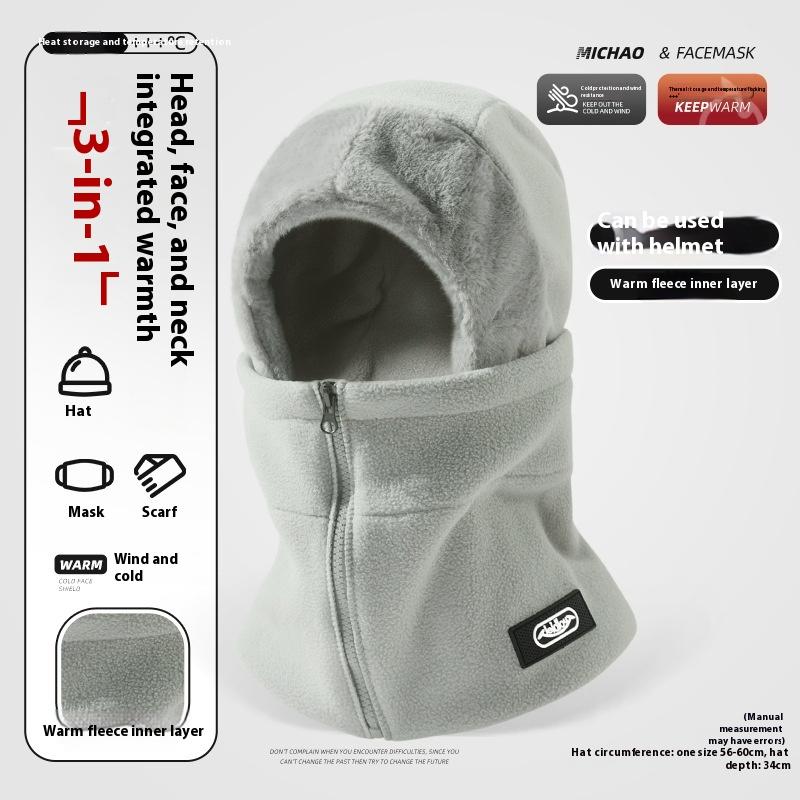 Winter Windproof Balaclava, Cycling Mask with Neck Gaiter for Men Women, Thermal Helmet Liner for Cold Weather, Unisex Ski Face Cover
