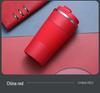 3rd Gen Stainless Steel & Silicone Insulated Coffee Cup - Portable, Stylish Business Gift with Logo Printing