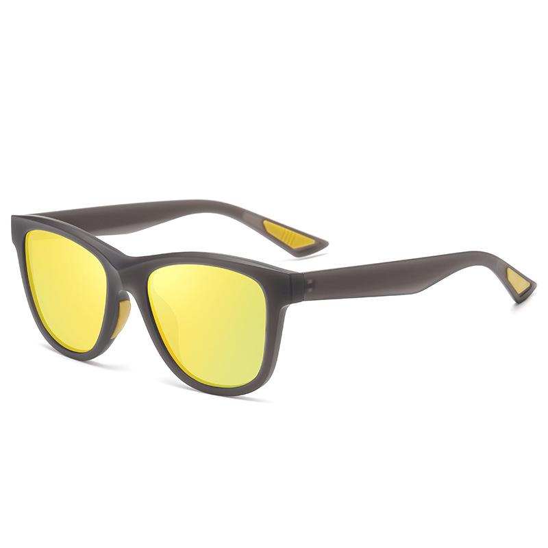 New Style TR90 Polarized Sunglasses Outdoor Cycling Fishing Sports Sunglasses Gradient Color Progressive Travel Glasses