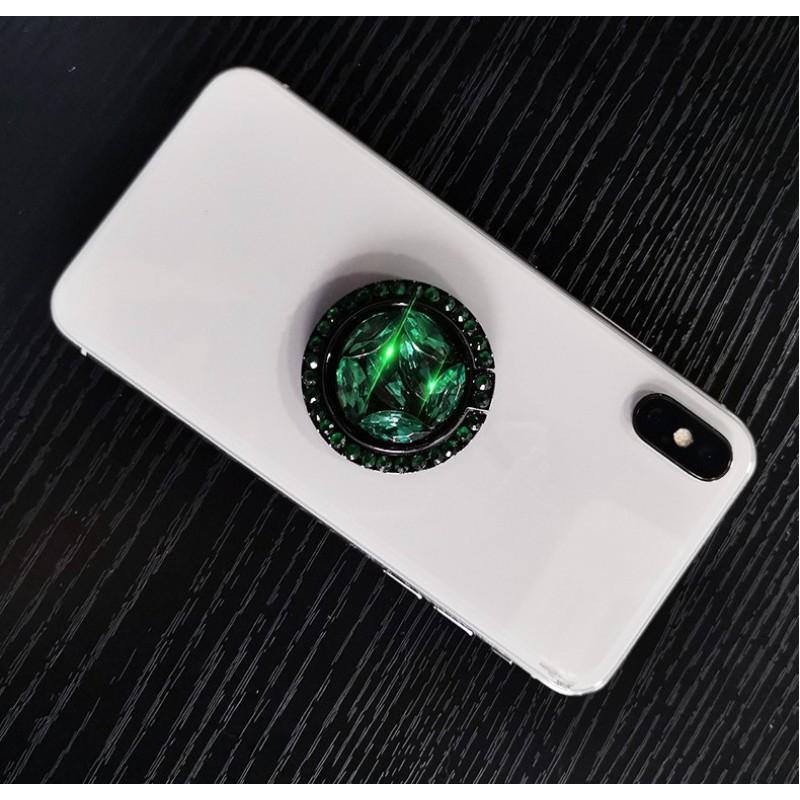 

Luxury Diamond Inlaid Tiktok Artifact Rhinestone Alloy Bracket Drilling Lazy Ring Buckle Female Universal Mobile Phone