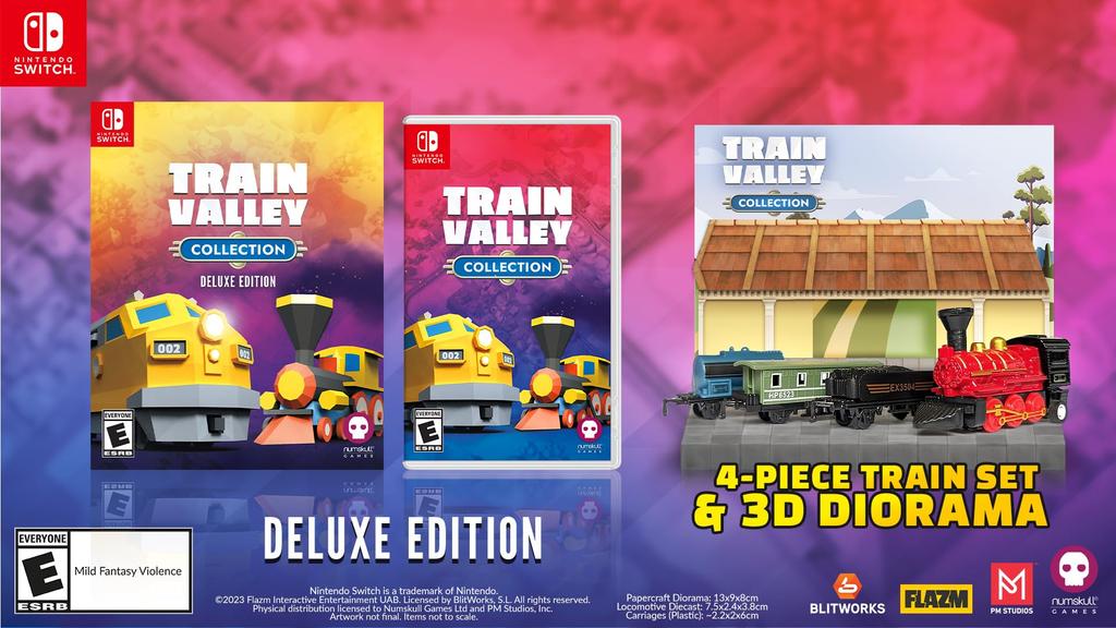 Train Valley Collection Deluxe Edition for Nintendo Switch Railway Puzzle Simulation North American Version