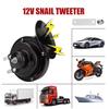 12V 24V 48V Super Loud Motorcycle Waterproof Snail Horn Sound Monophonic Scooters Motorcycle Accessories Electric Moped Horn