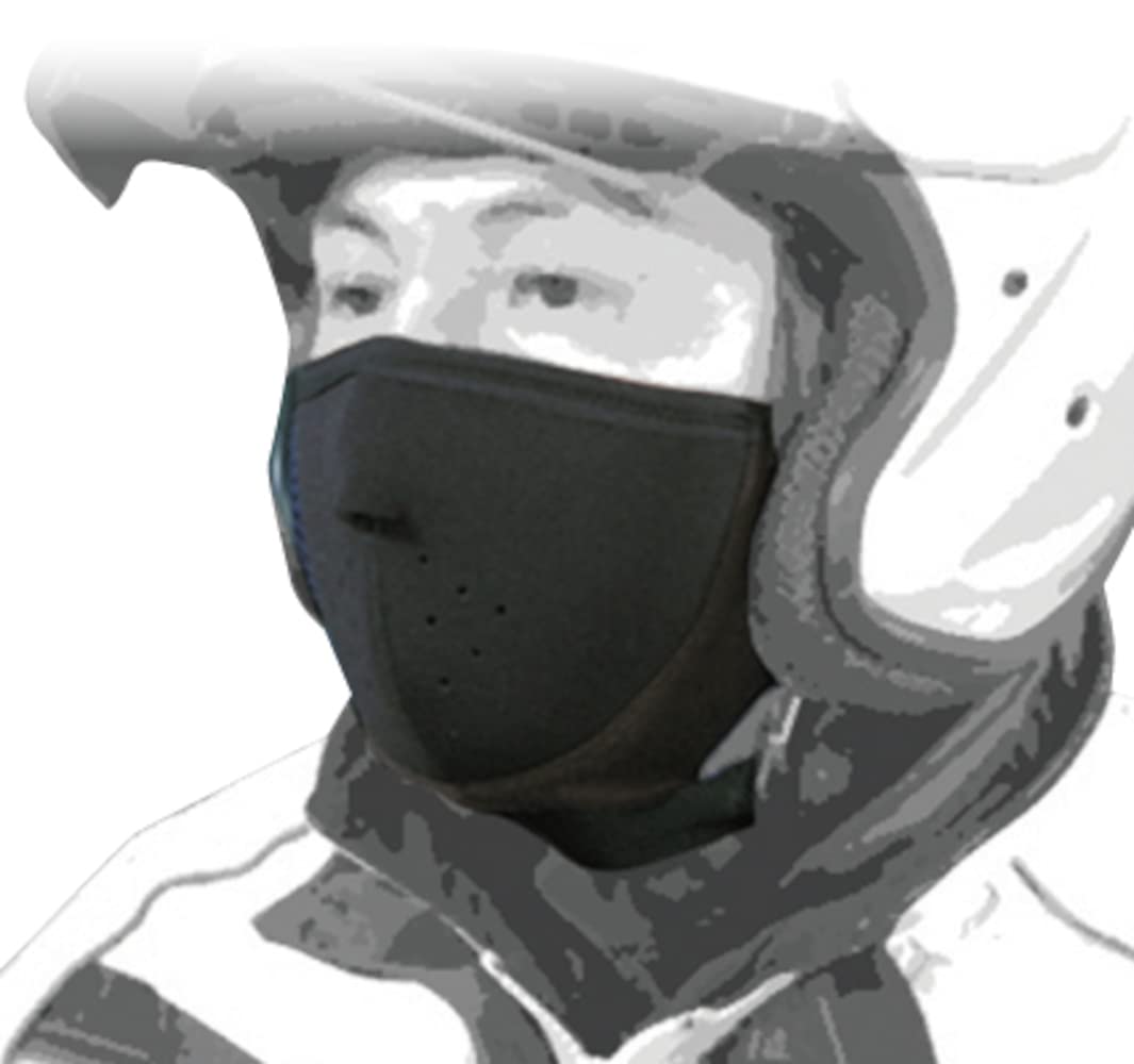 

ROUGH ROAD Полулицевая маска Free RR5856BK и маска, Черный, Размер, чёрный