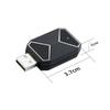 Wireless CarPlay Android Auto 2 IN 1 AI Mini Box Adapter Cars WiFi Smart Voice Assistant USB Plug&Play for Wired CarPlay Android