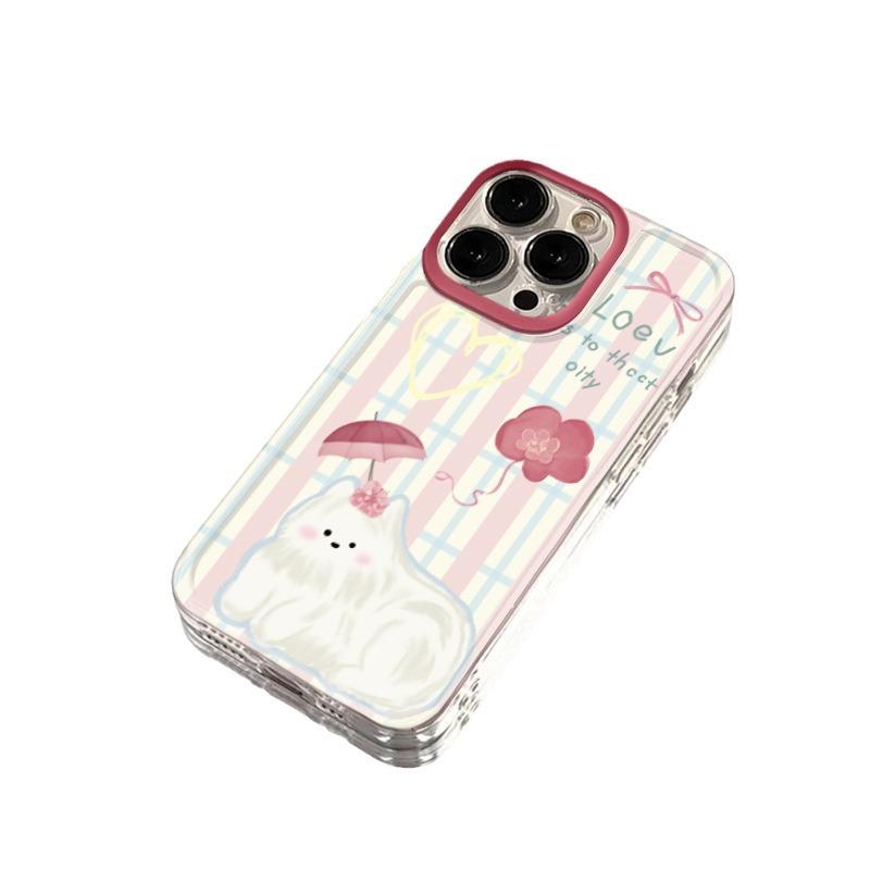 Stylish Cat Case for Apple 15/14/13/12/11/PRO/PROMAX/XSMAX/XR/XS/X Phones