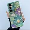 For itel City 100 Phone Case Fashion Simplicity Oil Painting Floral Soft Liquid Silicone Shell For itel City100 Back Cover Funda