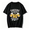 CHEERS BEERST A Unisexs Casual Quirky Pure Cotton Tshirt