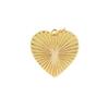 New Unique Heart-shaped Pendant Jewelry Accessory Copper Zircon Heart Charm Necklace Pendant DIY Jewelry Making Component