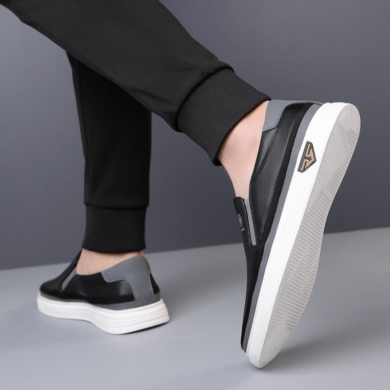 Echtschuhe für Herren Hochwertige Herrenschuhe Komfort Business-Schuh Slipper Leichter Freizeitschuh Zapatos De Hombre