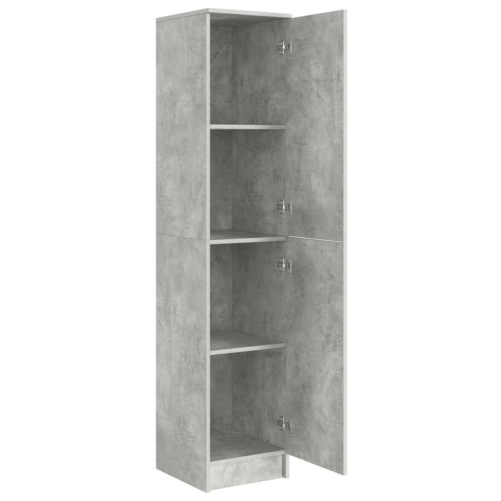 Highboard Concrete Gray 35 x 39 x 168 cm