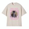 Funny Bring Back Asbestos Cute Cat Meme Graphic T-Shirt Unisex Style Retro Clothing T Shirt Men's Women Cotton Oversized T-shirt