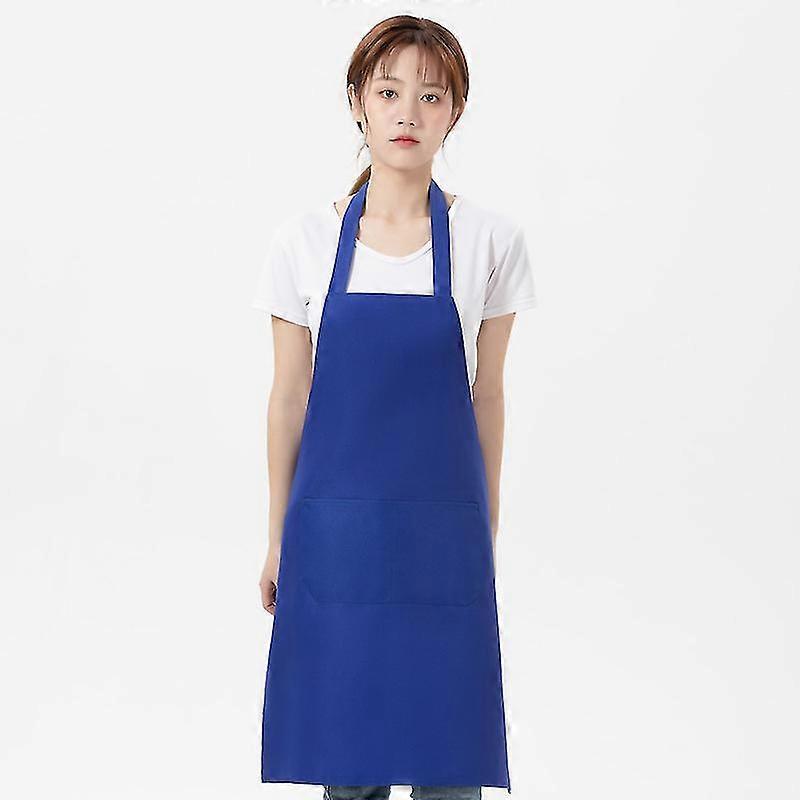 5 Pack Cotton Apron 2 Large Pockets Cooks Kitchen Aprons For Boys And Girls 65 X 75 Cm