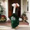 Big White Goose Santa Claus Christmas Porch Decoration and Costume
