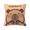 Kawaii Anime Capybara Pillow Cover Fashion Pillow Case For Chair Sofa Home Decoration Cushion Cover Square Pillowcases Gift