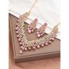Latest Stylish Design Fancy Wedding Party Crystal Diamonds Necklace Jewellery Set for Women