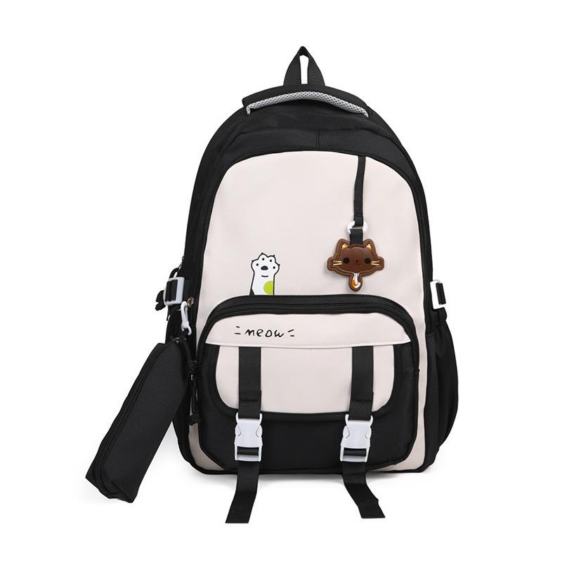 School Bag New High-value College Style Fresh and Sweet Backpack Junior High School Students Lightweight Spring Outing Backpack
