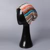 Cappello da Donna in Lana Lavorato a Maglia con Ferri a Bastoncino Stile Giapponese Cappello a Berretto a Strisce in Lana Colorata Caldo da Uomo per l'Inverno Protezione per le Orecchie