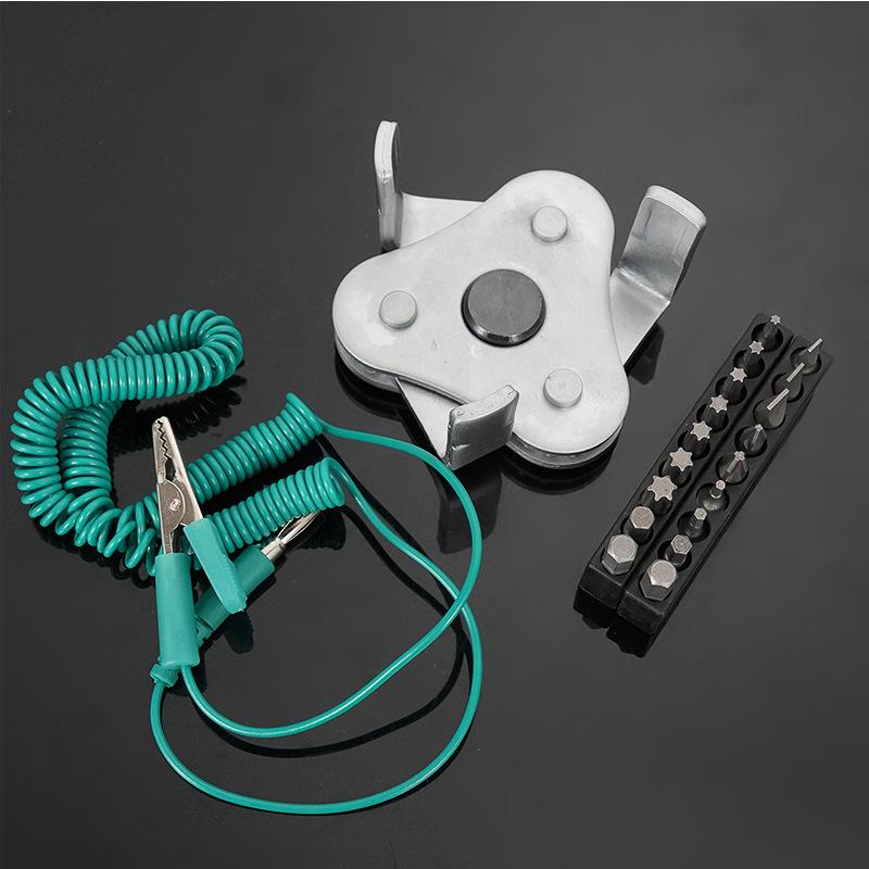 121-Piece Green Ratchet Wrench & Socket Tool Set with 72-Tooth Mechanism for Auto Repair