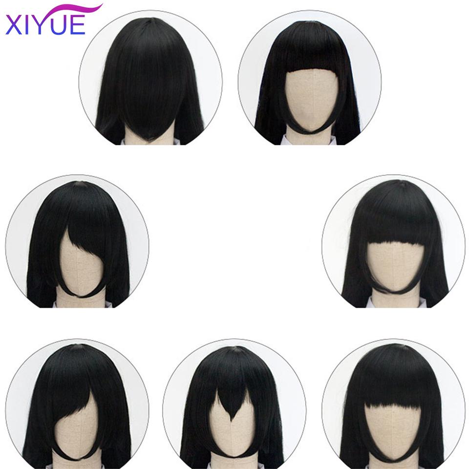 Perucă sintetică zilnică cu val mediu violet Umbre pentru femei negre albe Cosplay din fibre naturale păr fals rezistent la căldură peruci ondulate