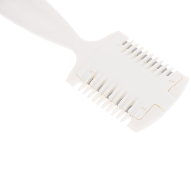 1Pc Durable Hair Cutting Trimmer Razor Blade Comb Long Beauty Hair Cut Accessories