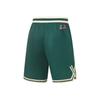 Li-Ning Reflective Series Contrast Tape Design Lace-Up Moisture-Wicking Quick-Dry Athletic Shorts Men Bottoms Green AAPT091-1