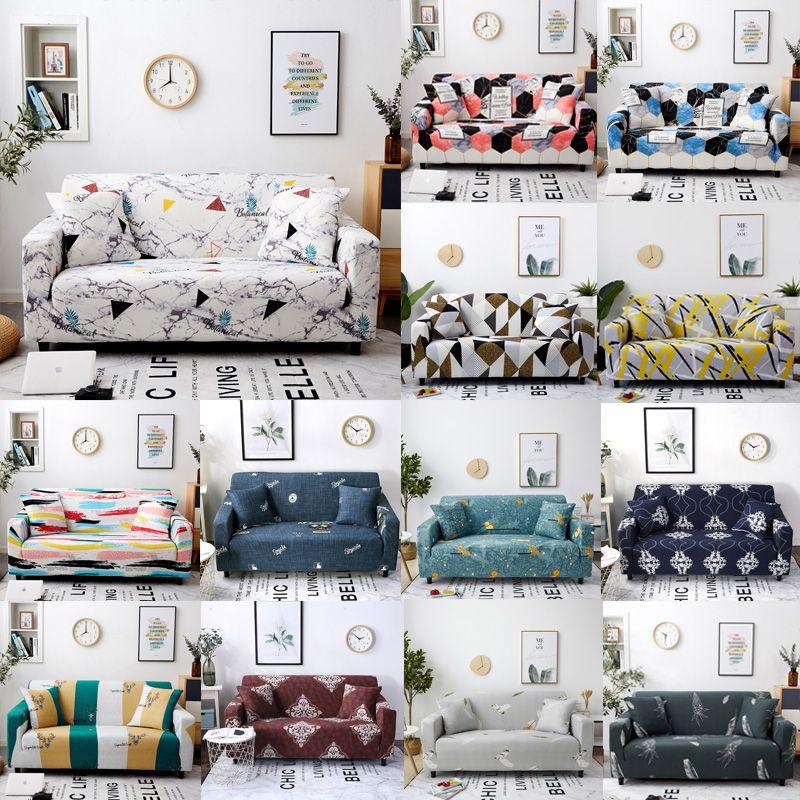 Elegant Elastic Slipcover For Sofa With Superior Fit And Wrinkle-resistant Fabric